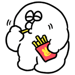 大丈夫なきもちになる おもちとジャガイモ