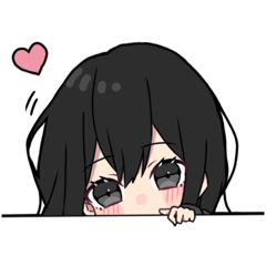 黒 パーカーちゃん④