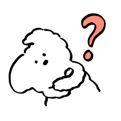 ゆるっとトイプードル。ホワイトver.