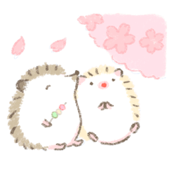 ハリネズミのふーくん(春)