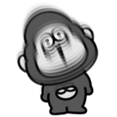 情緒おかしい太っちょゴリラ
