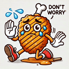 ポンコツ焼き鳥のスタンプ@SFW