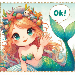 マーメードのあいさつ