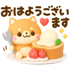 ぷっくり可愛い♡豆柴スイーツ