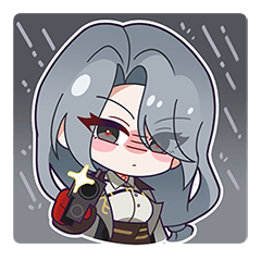 無期迷途 「雨音と銃声」スタンプ