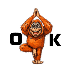 ヨガに恋するヨガウータン★