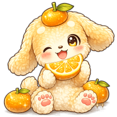 たのし蜜柑のゆるかわ日常スタンプ