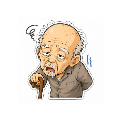爺スタンプ日常編