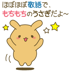 敬語の☆もちうさ