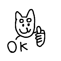 シンプル柴わんこ