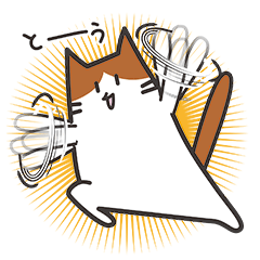 シロチャ氏、時々シロクロさん。