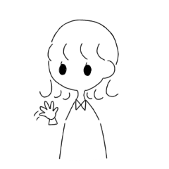 女の子とエビフライ