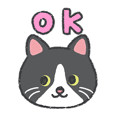 ハチワレ猫ちゃんの日常