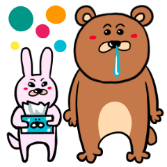 ぽてクマとウサ吉