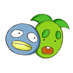 不思議な青い生物たかのり