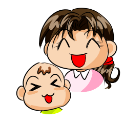 超イクメンパパを育てるママのスタンプ１