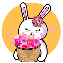 青い目のうさぎ