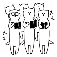 ゾロゾロねこ達のスタンプ