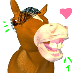 超リアル★動く立体馬 サラブレッド君