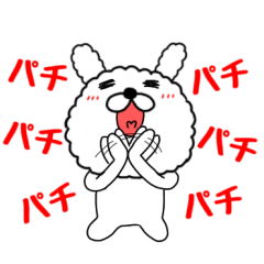 毎日使える　もふもふうさぎ19