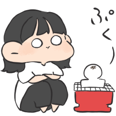 恋人に送るスタンプ！