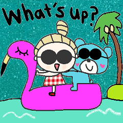 かわいい英語スタンプ390