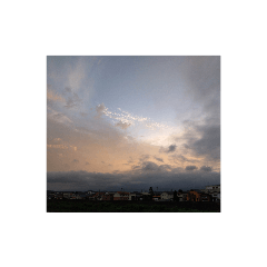 綺麗な空とか海