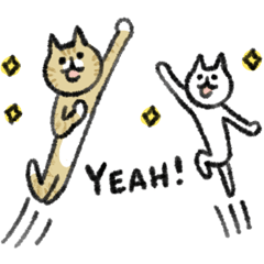 シュッとしたネコ１６（リアクション）