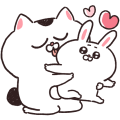【動く！】ねこちゃんとうさちゃんだもの