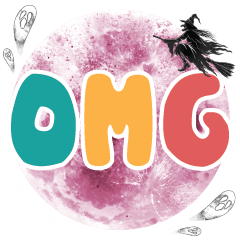 OMG...ONE WORD STICKER