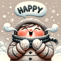 冬のかわいらしさ