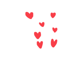 ハートスタンプ　簡単　文字なし