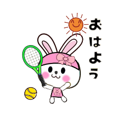 mihoのうさぴょんスタンピーテニス編1だ