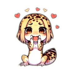 レオパな女の子