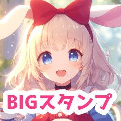 不思議の国のアリスBIGスタンプ