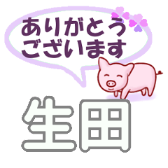 生田「いくた」さん専用。日常会話