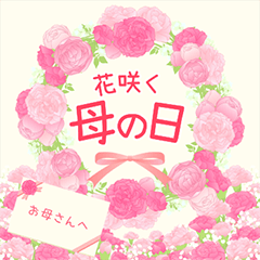 花咲く 母の日＆誕生日　癒しのお花　再販