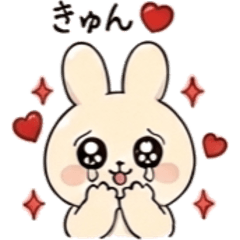 もなかのゆるかわ推しスタンプRed ver.2