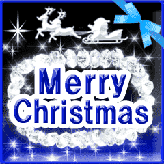 動く！光のクリスマス☆年末年始☆日常語