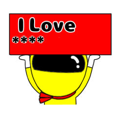 謎の黄レンジャー カスタムスタンプ