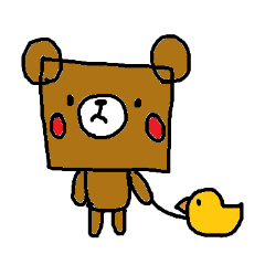 しかくまくん。2