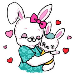 ウサミのまいにちスタンプ