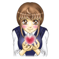 少女系スタンプ