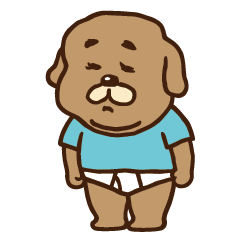 ぱんついぬの生活スタンプ