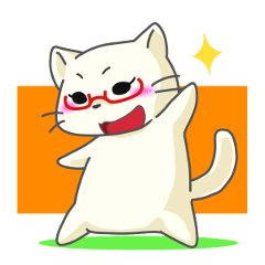メガネねこちゃん