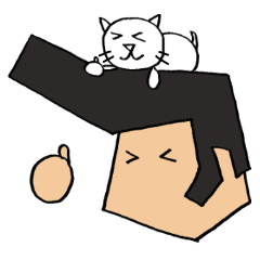 リーゼントおじさんと猫