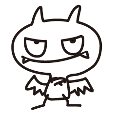 まおう様と家来のスタンプ