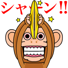 よく動く☆シンバルおさる