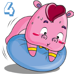 Lucky Red Heart Clover, Day 2