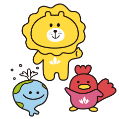 創価大学キャラクターゆるかわスタンプ